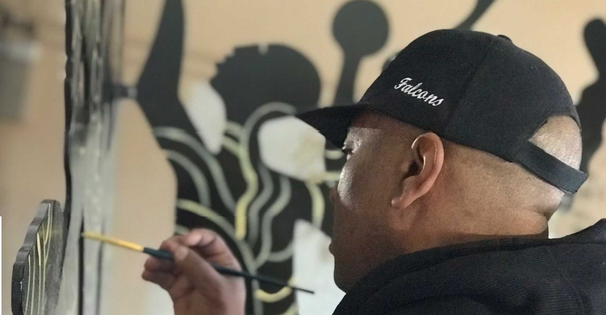 Corey Barksdale Painting