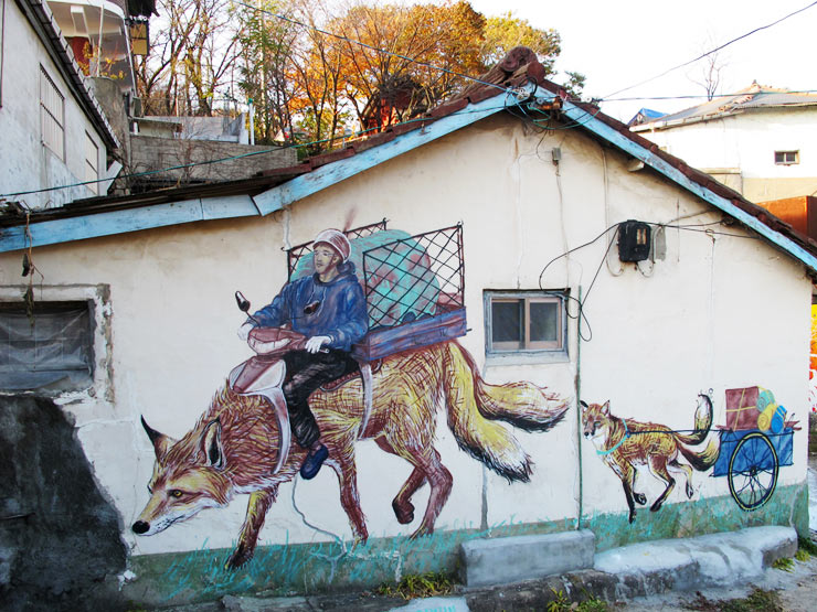 South Korean Street Art