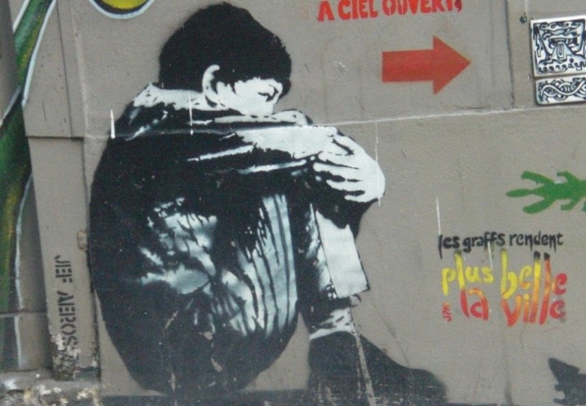 Stencil Street Art