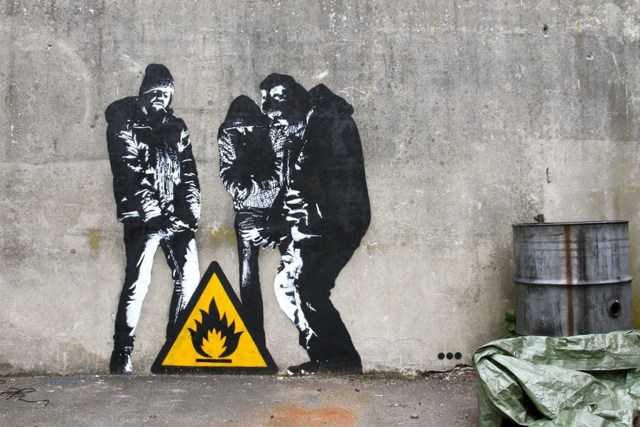 Stencil Street Art